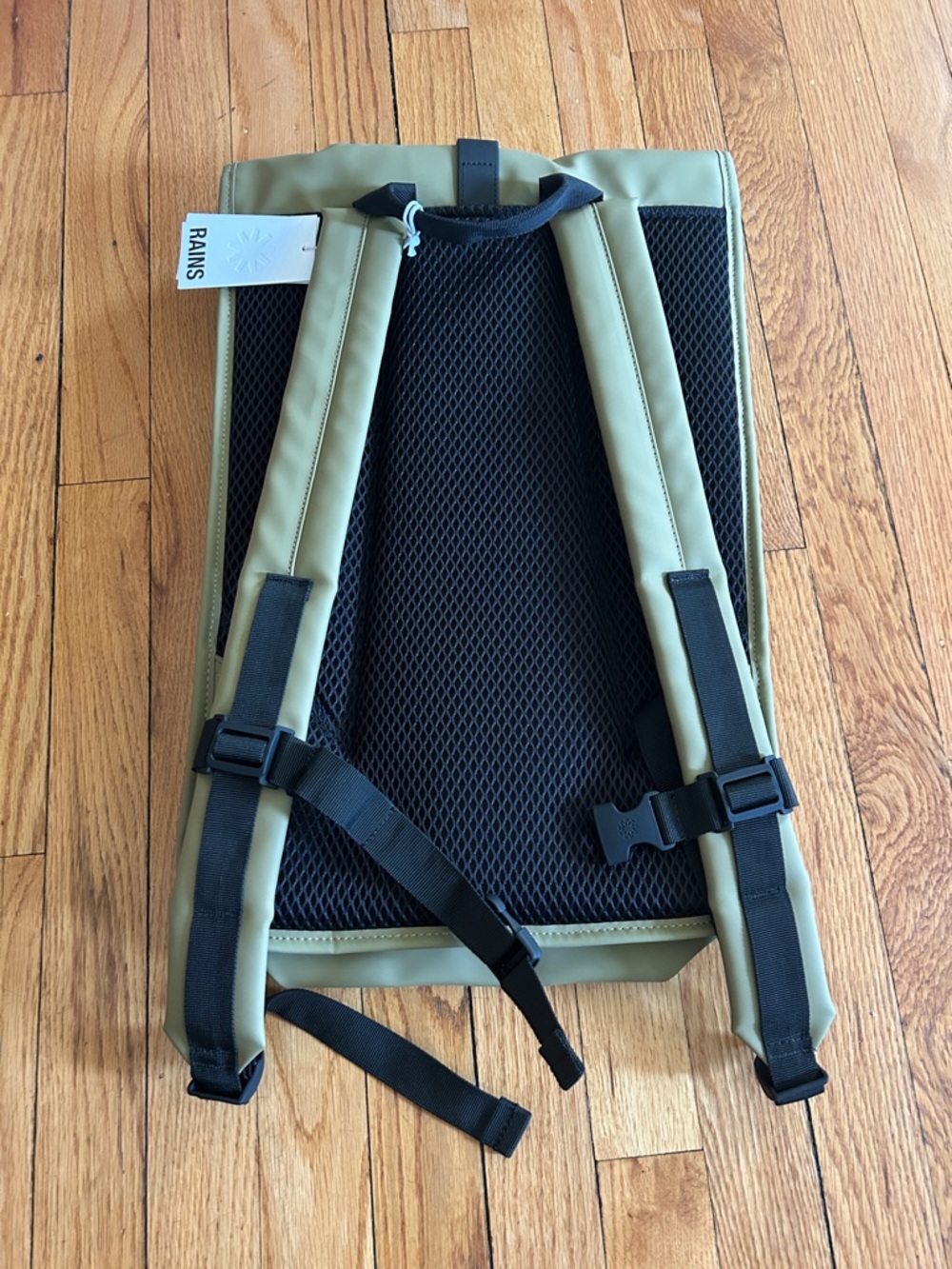 RAINS Rolltop Rucksack Backpack - Picture 6 of 16
